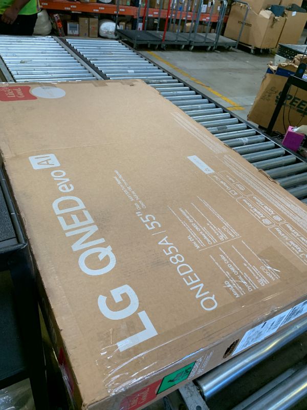 Photo 1 of LG 55-Inch Class QNED AI 4K QNED85A Series Smart TV w/AI Picture, AI Sound, HDR10, AI Super Upscaling 4K, Filmmaker Mode, Wow Orchestra, Alexa Built-in (55QNED85AUA, 2025)