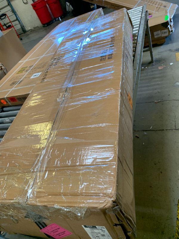 Photo 1 of ?6-Step Rolling Ladder with Handrails Lockable Wheels, Rolling Stairs with 51" Heigh Anti-Slip Platform with Fencehail, Industrial Platform Ladder for Supermarket Warehouse Factory, 19.6" W x74.7 H