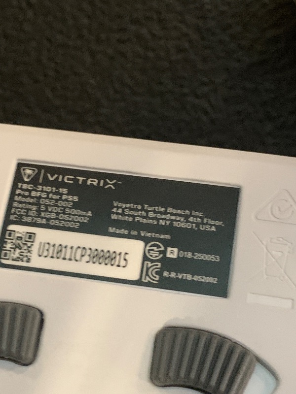 Photo 1 of Turtle Beach Victrix Pro BFG Reloaded Wireless Gaming Controller for PS5