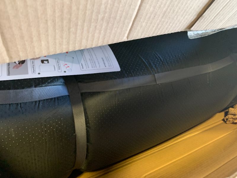 View 2 of CYMULA CertiPUR-US Memory Foam Camping Mattress 2 Person, Portable Foam Sleeping Pad for Camping, Roll up Sleeping Mat for Adults Guest Floor Bed for Sleepover, Car, Tent SUV Mattress
