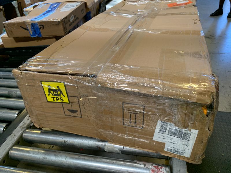 Photo 1 of MMS Foldable Hydraulic Material Lift Winch Stacker, 450 Lbs 35.8" Max Lift w/ 9" Wheels 360° Swivel Casters, Pallet Truck Dolly, Fork Lift Table Cart, Pallet Jack, Removable Platform, Adjustable Forks