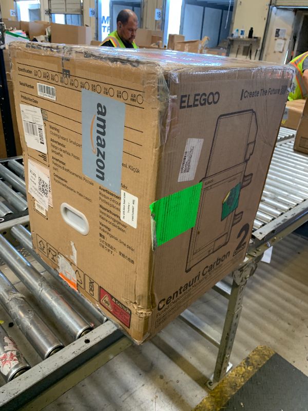 Photo 1 of ELEGOO Centauri Carbon 2 Combo Multi Color 3D Printer, CoreXY 500mm/s High Speed Multicolor Printing with Canvas, 1-Click Full Auto Leveling and 350°C High-Temp Nozzle, 256x256x256mm Build Volume