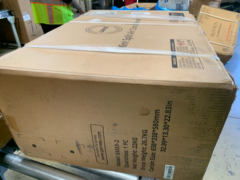 Photo 1 of Garvee 9000 BTU Mini Split AC w/Remote Control19 SEER2 Cools Up to 450 Sq. Ft,Ductless Inverter Mini Split System w/0.75 Ton Heat Pump Pre-Charged & Installation Kit, Ultra-Quiet