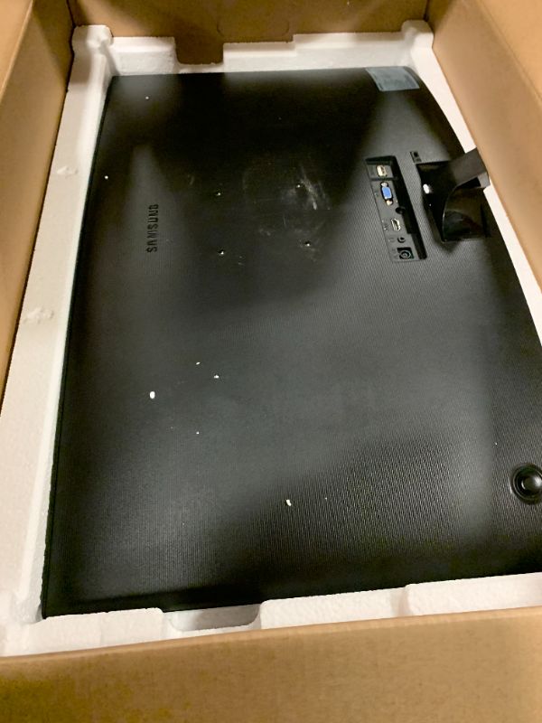 Photo 1 of Samsung 27" Essential S3 (S36GD) Series FHD 1800R Curved Computer Monitor