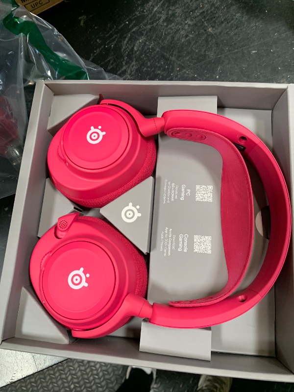 Photo 1 of SteelSeries Arctis Nova 7 Wireless Gen 2 Gaming Headset - Real-Time App Control, 50+ HR Play, Neodymium Drivers, Mix 2.4GHz/Bluetooth, PC, PS5, PS4, Switch 1/2, Mobile - Magenta