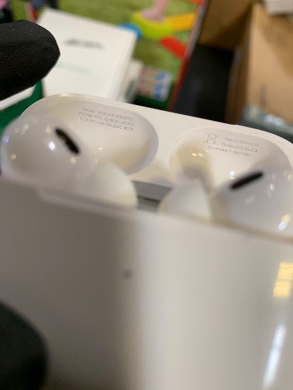 Photo 1 of Apple AirPods Pro (2nd Generation) with MagSafe Charging Case (USB-C) (Renewed Premium)
