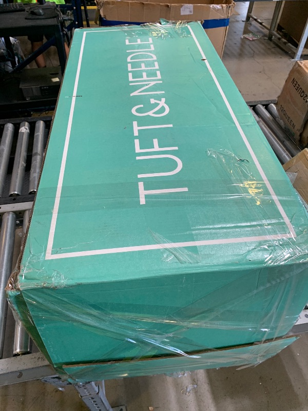 Photo 1 of Kin By Tuft & Needle Firm 8" Adaptive Foam King Mattress in a Box, Cooling Pressure Relief, Balanced Support, 100 Night Trial, Fiberglass-Free, CertiPUR-US, 10-Year Limited Warranty