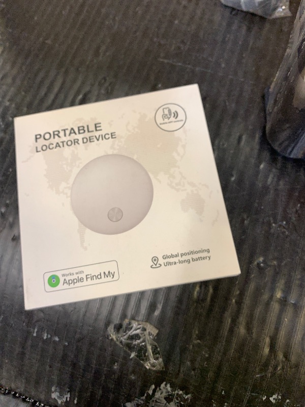 Photo 1 of Air Tracker Tags-4 Pack, 2025 New [Apple MFi Certified], Bluetooth Tracker Work with Apple Find My (iOS Only), Replaceable Battery Last 2 Years,Item Finder for Luggage/Key/Suitcase,with Diverse Holder