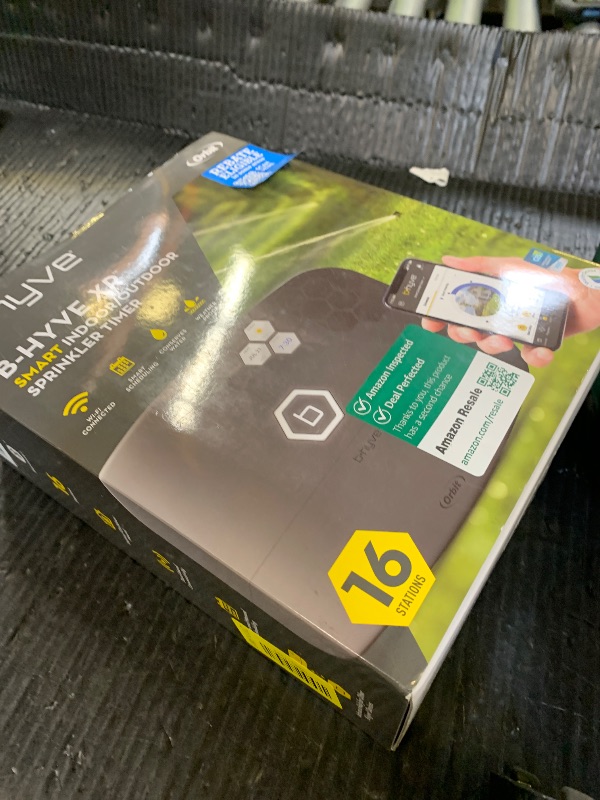 Photo 1 of Orbit B-hyve XR Smart Sprinkler Timer - 16-Zone - WiFi-Enabled Indoor/Outdoor Irrigation Controller - App Control - Weatherproof Watering System - Multi Zone - Custom Programs - 57995