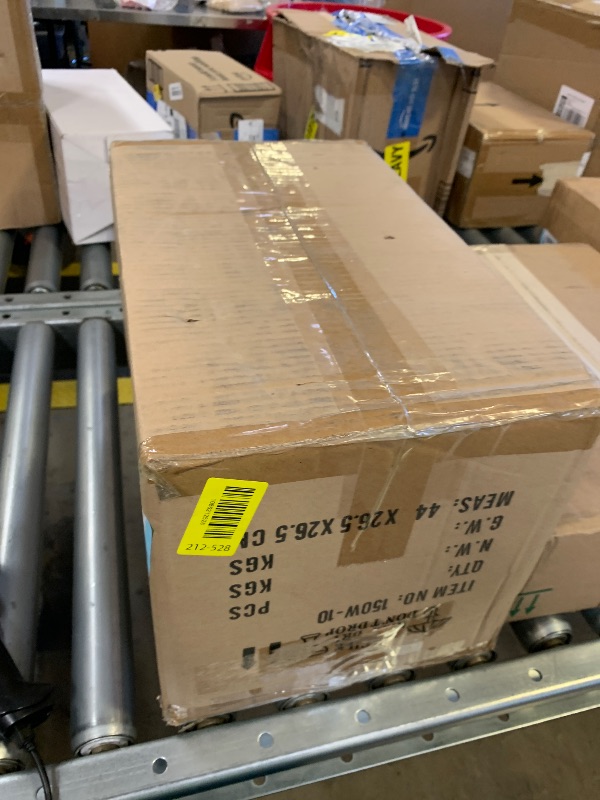 View 2 of XYCN 10 Pack 150W UFO Led High Bay Light 6000K Daylight,120VAC,Commercial Bay Lighting,IP66 Waterproof,21050LM,650W MH/HPS with Plug Area Lighting for Warehouse/Shop/Workshop/Barn/Gym/Factory