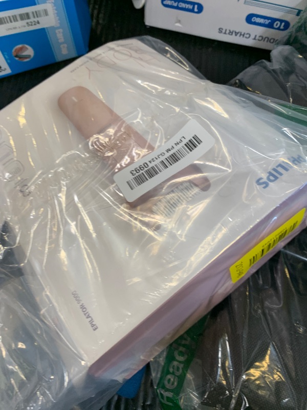 Photo 1 of Philips Epilator Series 9000 - Cordless Wet and Dry Electric Epilator, Hair Removal for Legs, Body and Bikini, with ProGuide, 8 Accessories, 60 min. Runtime, Model BRE717/00