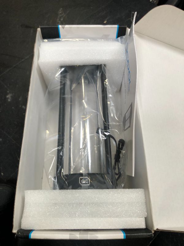 Photo 1 of Alphacool Eisbecher Aurora 250mm Glass Reservoir with D5 Body (Pump Not Included), Black/Acetal
