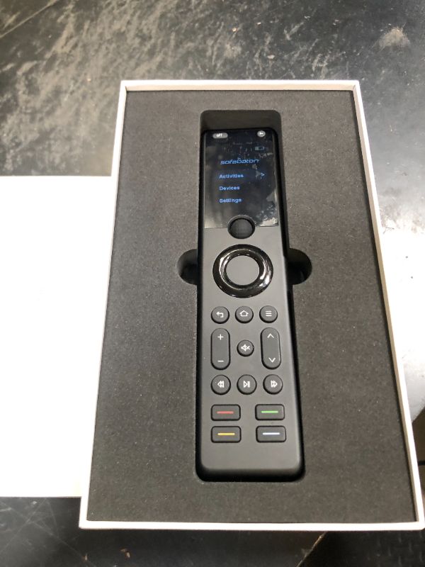 Photo 1 of SofaBaton X1S Smart Remote Control with Hub,All-in-One Customizable Activities, Improved Scroll,Customizable Keys, One-Touch Macros Button, Compatible IR/Bluetooth/WiFi Device