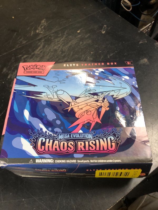 Photo 1 of Pokémon TCG: Mega Evolution—Chaos Rising Elite Trainer Box