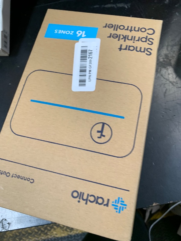 Photo 1 of Rachio WiFi Smart Sprinkler Controller (16-Zone Irrigation Remote Control) – App-Based Scheduling, Local Weather Intelligence, Rain Skips, Easy DIY Install