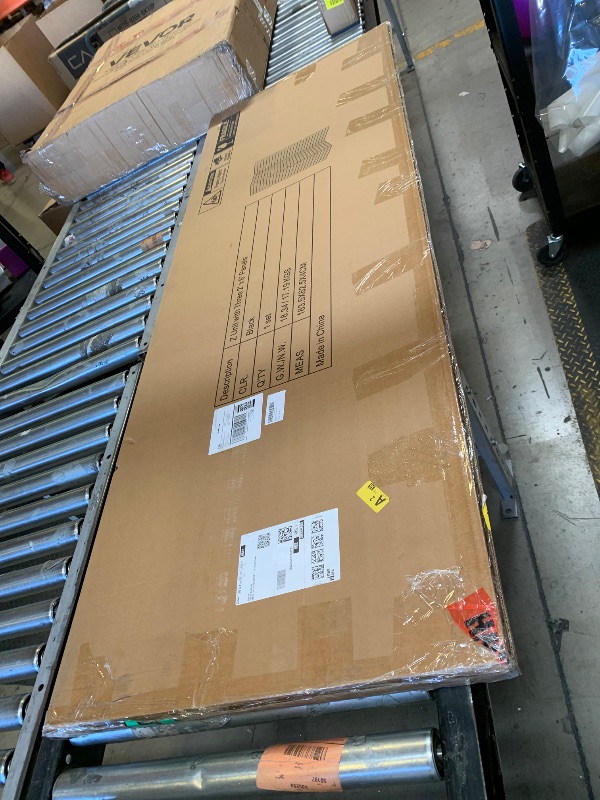 Photo 1 of NEESEEYEE Commercial Grade Gridwall Panels – Z Unit Includes Three 2' X 6' Panels Black Finish Works with All Grid Fixtures and Accessories