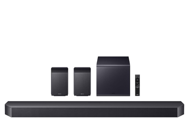 Photo 1 of Samsung Q990F 11.1.4ch Q Series Subwoofer + Rear Speaker, Wireless Dolby Atmos, Q-Symphony, Game Mode Pro, Adaptive Sound (HW-Q990F, 2025)
Wireless Dolby Atmos, Game Mode Pro, Adaptive Sound HW-Q990F