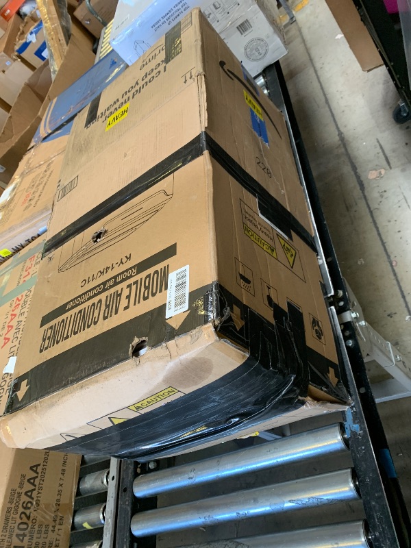 Photo 1 of Portable Air Conditioner, 14000 BTU Fast Cooling for Large Rooms up to 700 Sq.Ft, 3-in-1 Energy Efficient Portable AC Unit with Upward Airflow, Sleep Mode, for Bedroom/Apartment/Living Room
