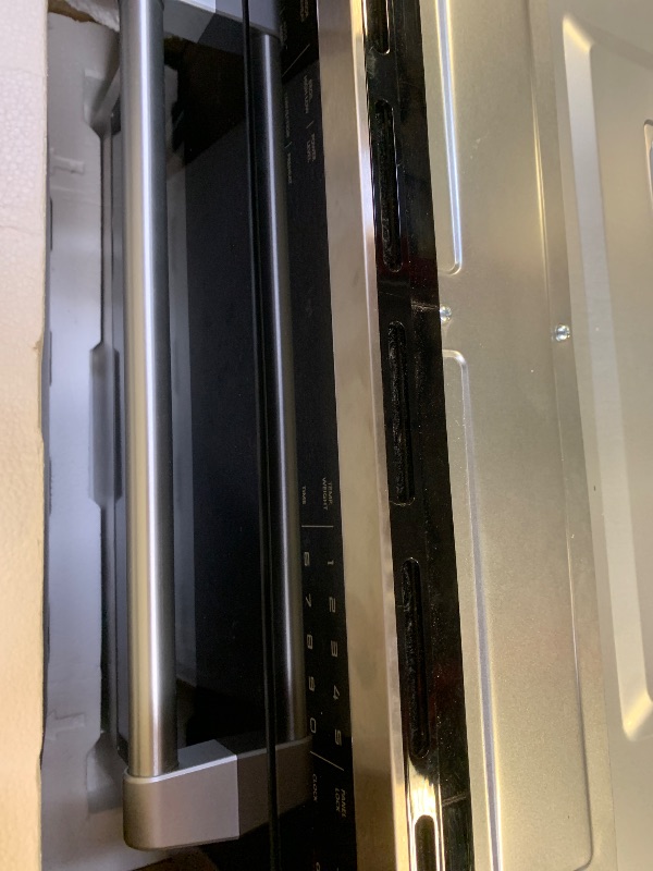 Photo 1 of 24 Inch Built-in Microwave and Convection Oven Combination, ThermoMate 1.6 Cu. Ft. Wall Oven Microwave Combos, 1000 Watt Power, Sensor Cook, Touch Control LCD Display, Stainless Steel Finish