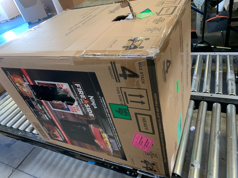 Photo 1 of Ninja Fireside360 Fire Pit & Heater, 80,000 BTU, 3 Modes, Push Start, Black (factory sealed) 