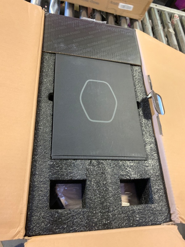 Photo 1 of Cooler Master NCORE 100 MAX Bronze Mini-ITX PC Case|AIO|PSU Ready, Included Custom 120mm AIO, V850W SFX Gold PCIe 5.0 PSU, Designed Ready Nvidia RTX 5080 | AMD RX 9070 XT, 356mm GPU Support, DIY