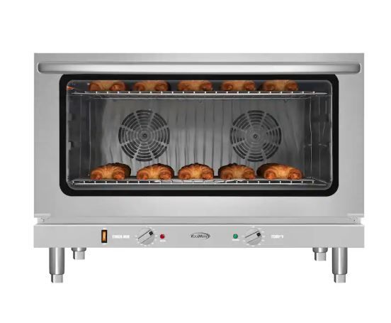 Photo 1 of Koolmore - Countertop Convection Oven, Holds Full Size Pans, 4 Racks and 3500W of Power, 240V in Stainless-Steel (KM-CTCO-44) - Stainless Steel multiple dents