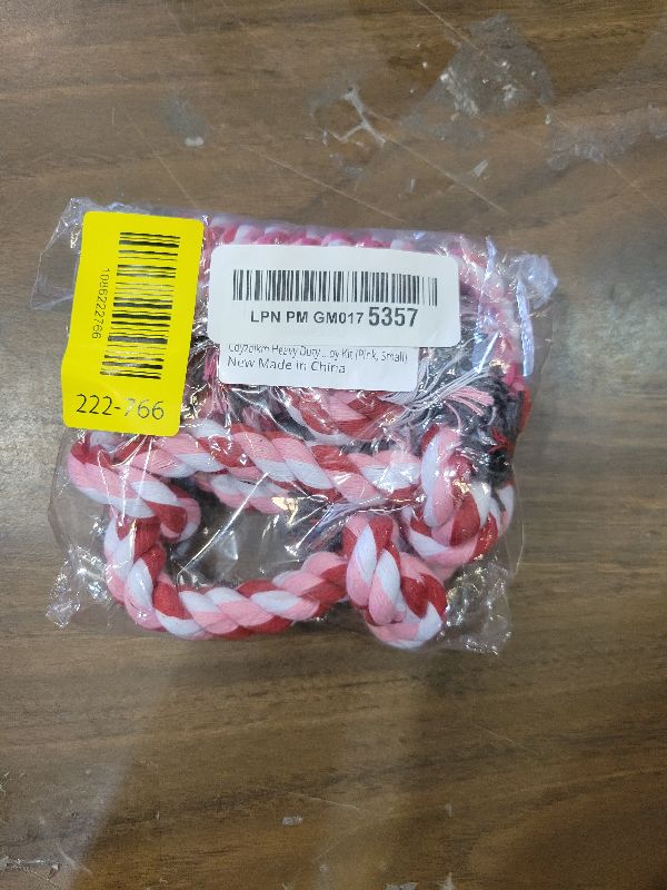 View 2 of 3 Pack Dog Rope Toys Puppy Teething Sturdy Cotton Chew Toy for Small Breed