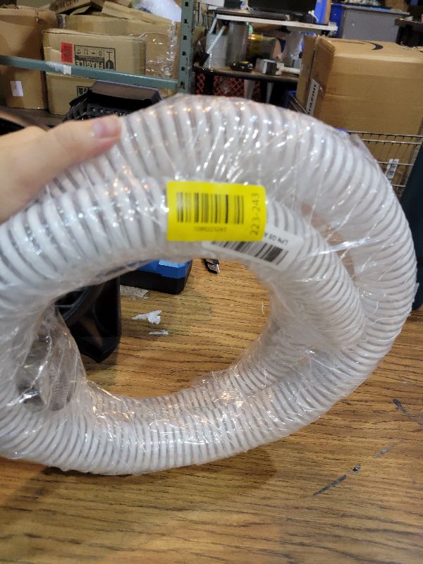 Photo 1 of 1 1/2 Inch Swimming Pool Replacement Hose?Pool Filter Pump Connection PVC Hose For Above Ground Pools?Flexible Vinyl Hose Suction Vacuum UV- Resistant Tubing ?6FT