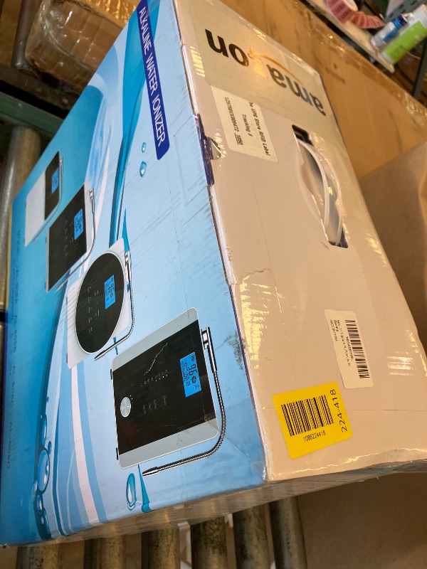 Photo 1 of 11 Titanium Plates Alkaline Water Ionizer Machine for Home, Alkaline Water Machine pH 3.5-10.5 Acid Water Purifier Water Generator Water Filter Up to -600mV ORP, 10000 Liters Per Filter, Auto-Cleaning