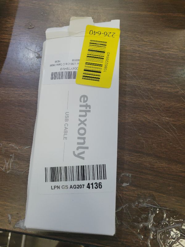Photo 1 of 1.5 ft/Short USB C to USB C Cable,100W USBC to C Cable Fast Charging