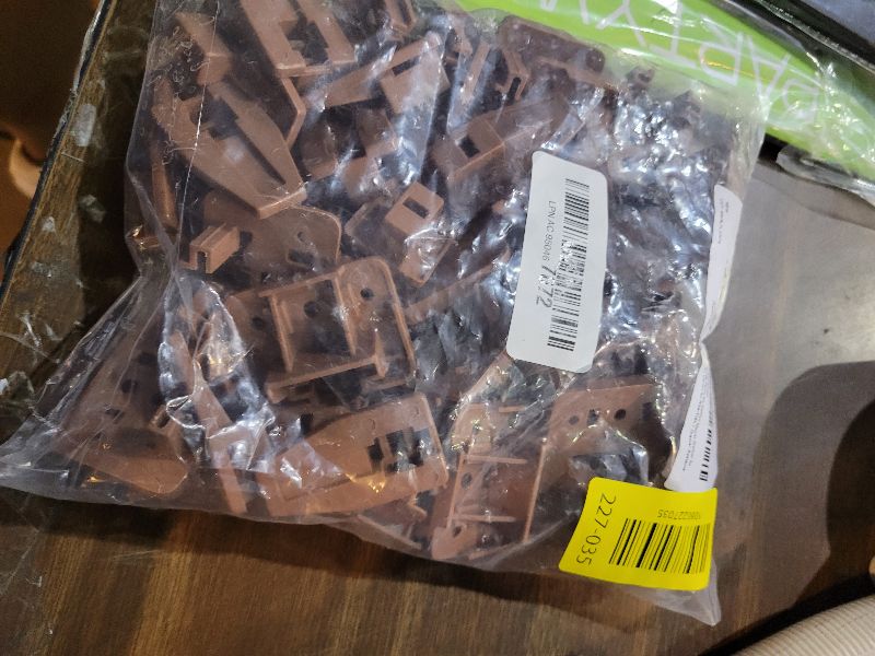 Photo 1 of 20PCS Drawer Slide Track Guide Glide for Center Mount Drawer for Dressers and for Nightstand for Kenlin for Rite-Trak 1 Drawer Systems
