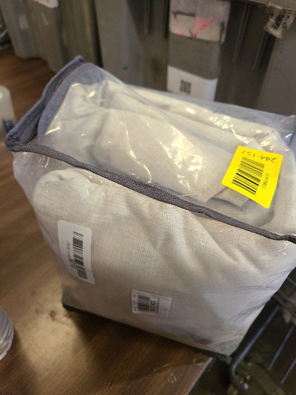 Photo 1 of 100% Blackout Curtains 84 Inch Length 2 Panels Set Farmhouse Style for Bedroom Windows/Living Room Thermal Insulated Neutral Boho Drapes Linen Blend Natural Ivory 7ft Long Hook Belt Pleated/Back Tab
