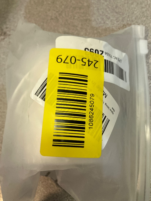 Photo 1 of 110 Yards Nylon String, 1.5mm Bracelet String, Durable Nylon Cord for Jewelry Making, Bracelets, Beading, Necklaces, Rattail Braiding, Kumihimo, Wind Chimes, Blinds and Handicrafts (White)