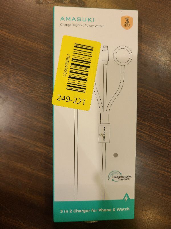 Photo 1 of 2026 Travel Essentials for Apple Watch Charger,Cruise Vacation Camping Essentials,iPhone Charger,Multi Charging Cable,3 in 2 Charging Docks for iWatch Series 11-2/Ultra,iPhone 17-12,Car
