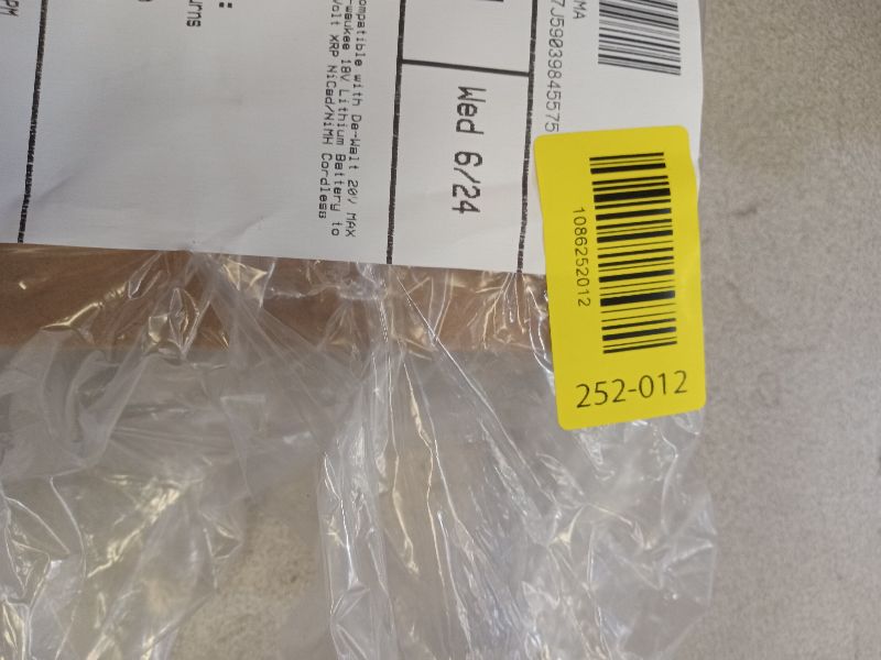Photo 1 of 2 Pack DM18D Adapter, Convert Compatible with De-Walt 20V MAX Battery and Compatible with Mil-waukee 18V Lithium Battery to Replacement for De-Walt Old 18-Volt XRP NiCad/NiMH Cordless Tool Batteries