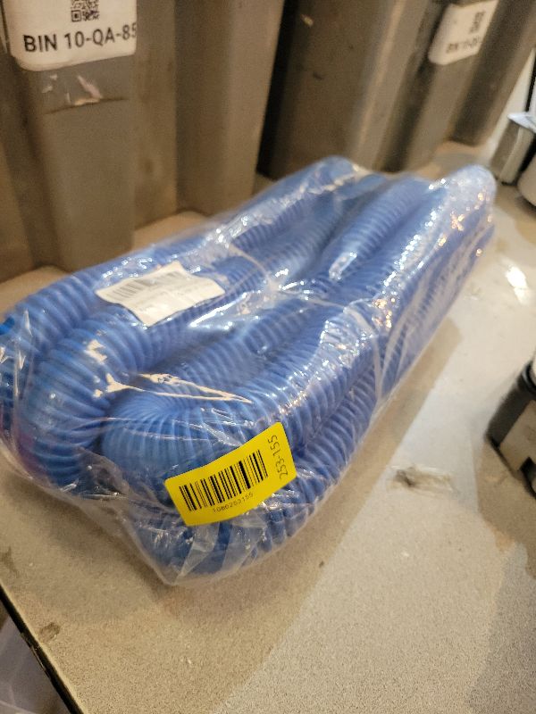 Photo 1 of 2 Pack Pool Pump Replacement Hose for Above Ground Pools, 1.25 x 59 Inch Filter Pump Hose, Compatible with Intex Filter Pump 607, 637, 330GPH, 530GPH, 1,000GPH, Includes 4 Metal Clamps, Blue