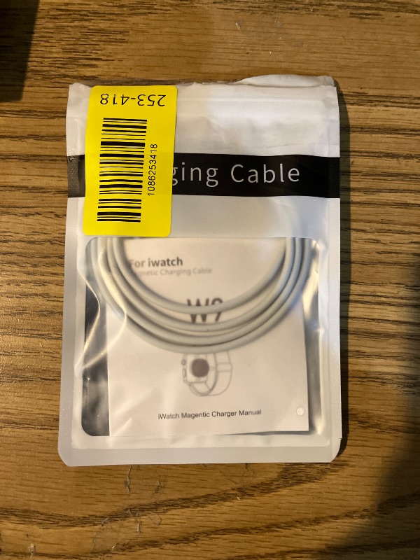 Photo 1 of ???? ???????? Magnetic Charging Cable for Apple Watch Charger,[USB C Port] Wireless Charging Cable Compatible with iWatch Series Ultra/10/9/8/7/6/SE/SE2/5/4/3/2[3.3FT/1M]-White