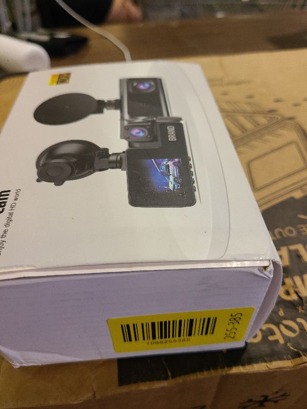 Photo 1 of 1080P Dual Dash Camera for Car Front and Inside Dashcam Car Security Video Recorder,170°Wide Angle Vehicle Cam,WDR,G-Sensor,2’’ IPS Screen,Loop Recording,Night Vision (Dual Dash Cam with 32G Card)