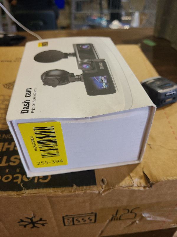 Photo 1 of 1080P Dual Dash Camera for Car Front and Inside Dashcam Car Security Video Recorder,170°Wide Angle Vehicle Cam,WDR,G-Sensor,2’’ IPS Screen,Loop Recording,Night Vision (Dual Dash Cam with 32G Card)