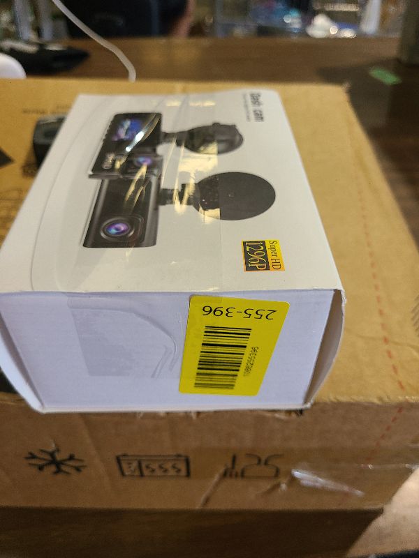 Photo 1 of 1080P Dual Dash Camera for Car Front and Inside Dashcam Car Security Video Recorder,170°Wide Angle Vehicle Cam,WDR,G-Sensor,2’’ IPS Screen,Loop Recording,Night Vision (Dual Dash Cam with 32G Card)