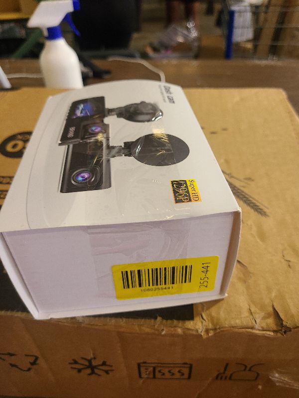 Photo 1 of 1080P Dual Dash Camera for Car Front and Inside Dashcam Car Security Video Recorder,170°Wide Angle Vehicle Cam,WDR,G-Sensor,2’’ IPS Screen,Loop Recording,Night Vision (Dual Dash Cam with 32G Card)