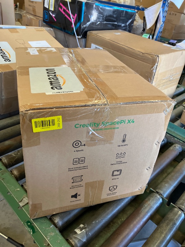 Photo 1 of 2026 New Official CREALITY Space Pi Filament Dryer Plus, 2 Spools Double 360° 160W PTC Fast Heating 3D Printer Filament Dryer Box, 4''LCD Touch Screen, One-Key Set Filament Drying for PLA PETG ABS TPU