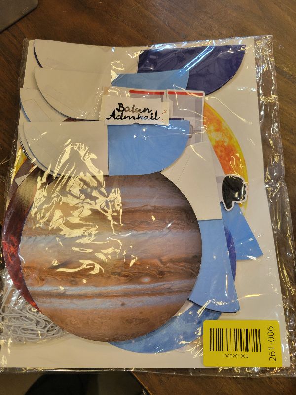Photo 1 of 12PCS Solar System Table Centerpiece Decorations, Space Themed Honeycomb Party Decorations, Outer Space Party Table Topper Decorations for Kids Birthday Party Decorations Baby Shower Supplies