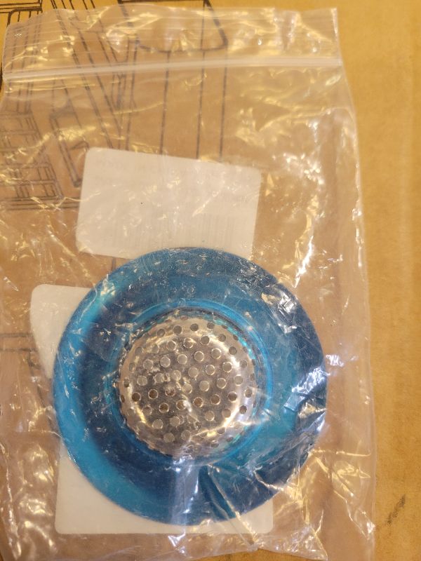 Photo 1 of 2 Pcs (Outer Diameter 3 Inch) Sink Strainer for Most Kitchen Sink Drain Basket, Upgraded Double-Layer Safe Design Kitchen Sink Strainer