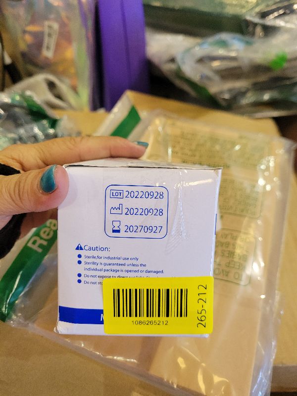 Photo 1 of 100 PCS 25 Ga Dispensing Needle, Individual Package of Injection Syringe Accessories with Luer Lock, Suitable for Refilling Liquid, Inks, Livestock and Industry(1inch/25mm)