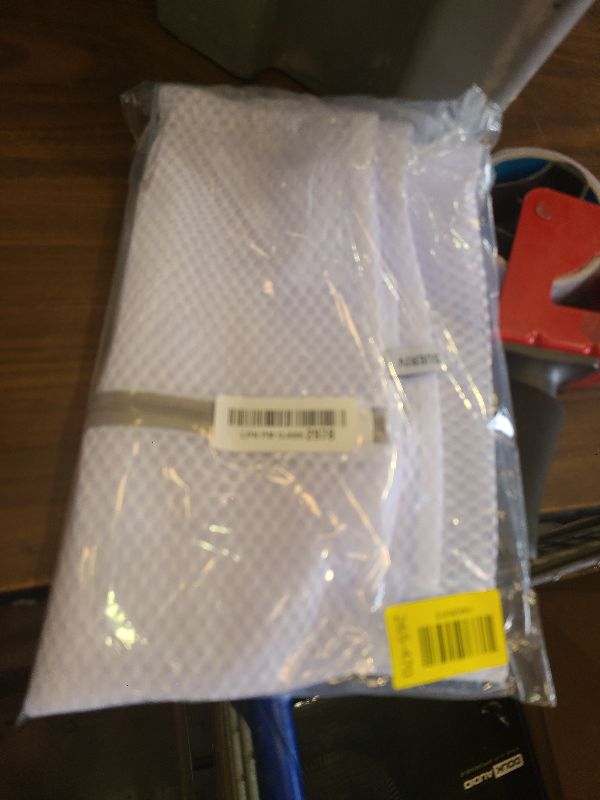 Photo 1 of 2 XX-Large Honeycomb Mesh Laundry Bag Delicates Durable for Washing Machine,24 x 24 Inches lingerie bags for Laundry, Travel Storage Organize Bag for Cotton Clothes,Sheet,Sweater, Shoes
