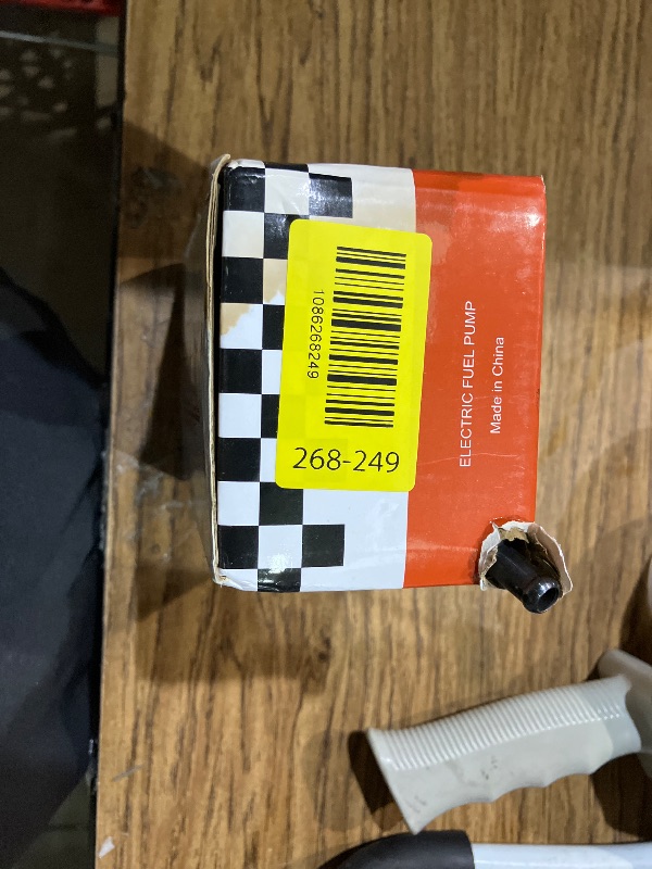 Photo 1 of 12V Electric Fuel Pump - Inline Fuel Pump for Carburetor, Universal Transfer Pump Low Pressure 5-9 PSI For Gas Diesel E8012S (1-2A, 5/16Inch)
