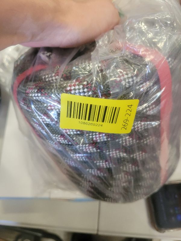Photo 1 of 1/2 in x 100Ft Static Polyester Arborist Rope, ASTM F2116 Certified 9000Lbs MBS 48 Strands Bull Rope for Climbing Tree Swing Pulling Sailing