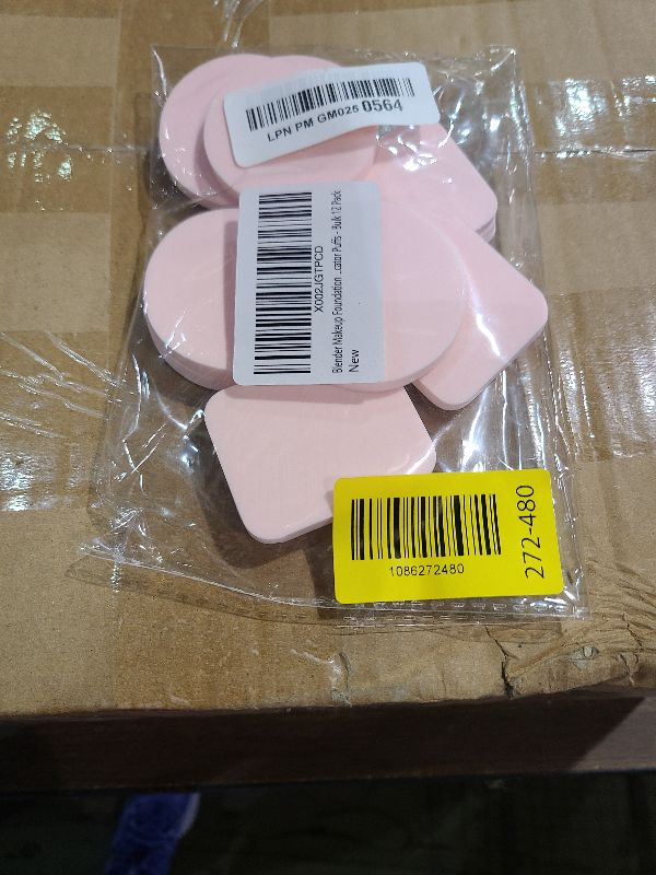 Photo 1 of 12-Pack Beauty Blender Makeup Sponges for Foundation I Latex-Free Beauty Blender Sponges I Face Sponge Makeup Blenders I Make Up Sponges for Foundation I Foundation Puffs Makeup Essentials for Women
