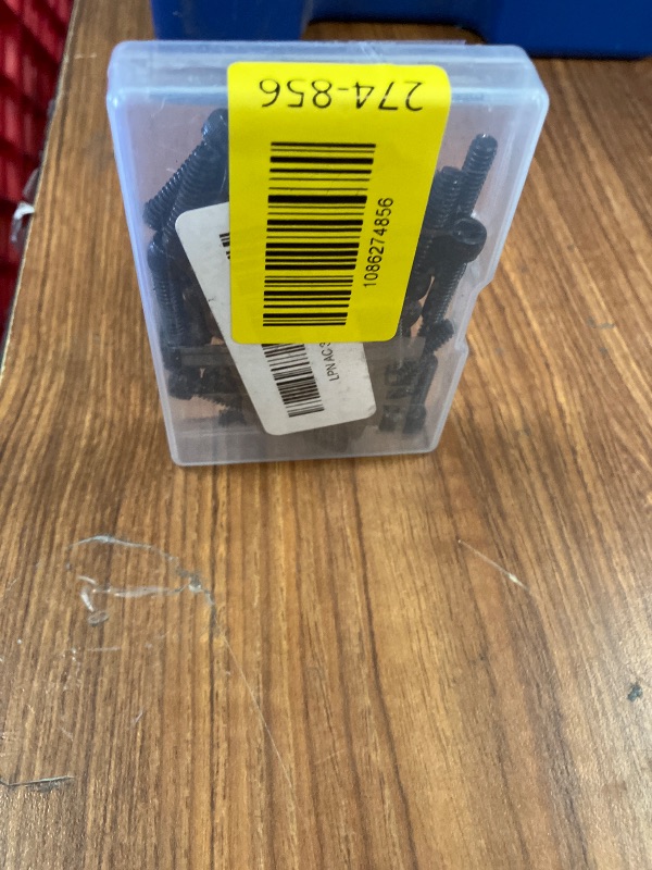 View 2 of #10-24 x 3/4" Socket Head Cap Screws, 304 Stainless Steel 18-8 Black Finish, Allen Hex Drive, Fully Threaded, 50 PCS